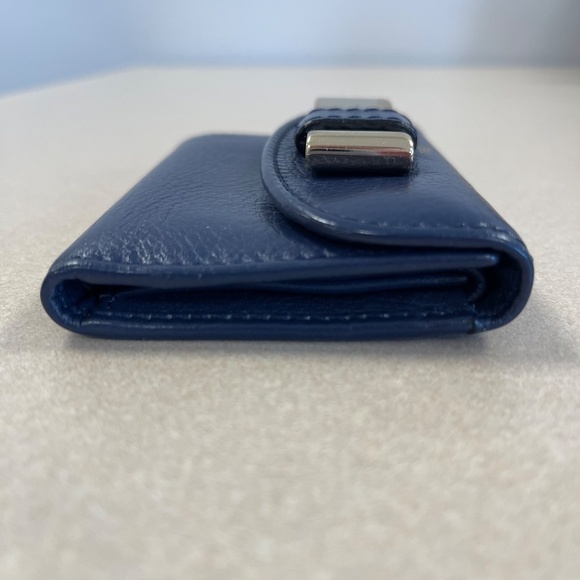 CHLOE Lily Trifold Wallet - Capri Blue - Preowned - Picture 5 of 13